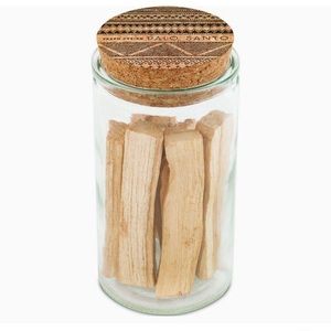 SKEEM Design Palo Santo Glass Jar - • Jar Only • 🪵